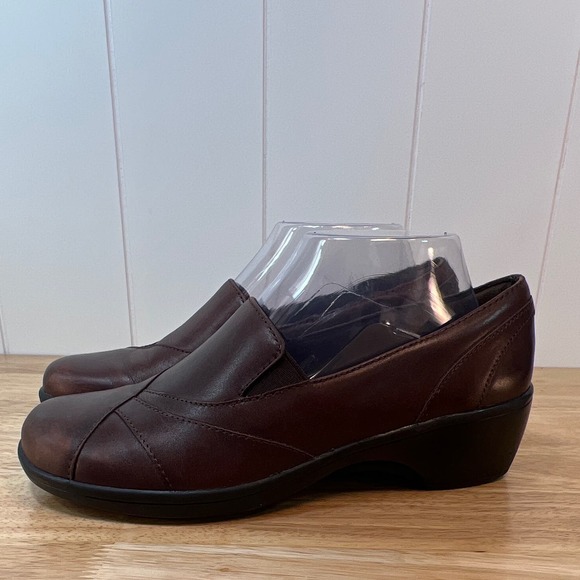 CLARKS Bendables May Poppy classic slip on loafer size 7M - Picture 3 of 13